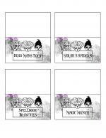 Hocus Pocus Party Place Cards and Food Labels | Free Printable - For ...