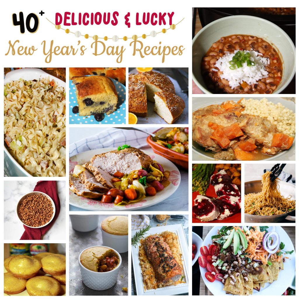 40+ New Year's Day Recipes To Bring You Luck! - For the Love of Food