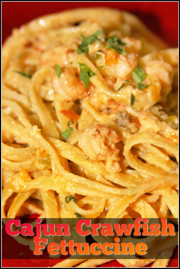 Cajun Crawfish Fettuccine