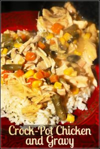 Crock-Pot Chicken and Gravy - For the Love of Food