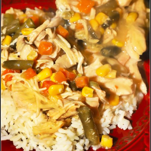 CrockPot Chicken and Gravy For the Love of Food