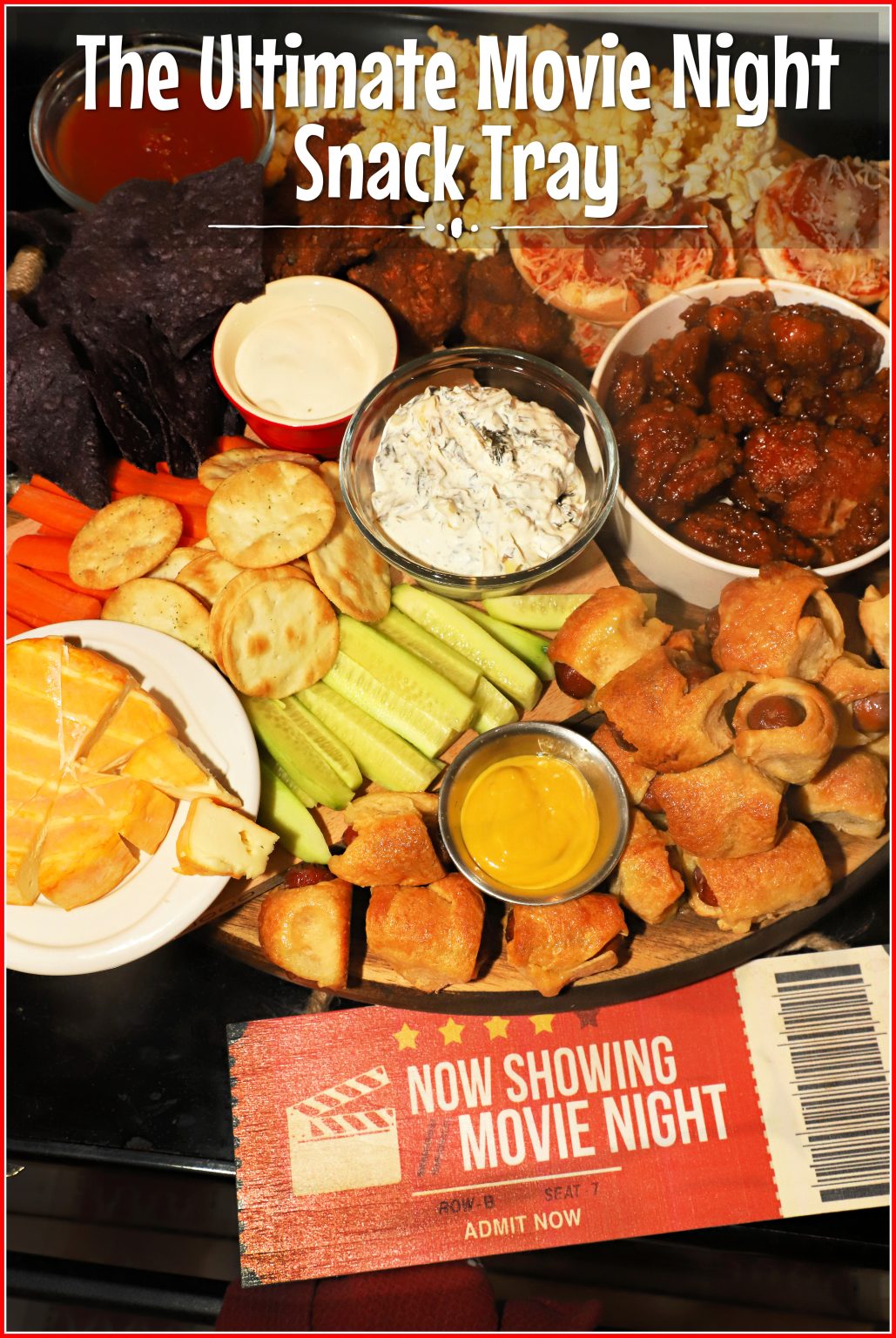 The Ultimate Movie Night Snack Tray For the Love of Food