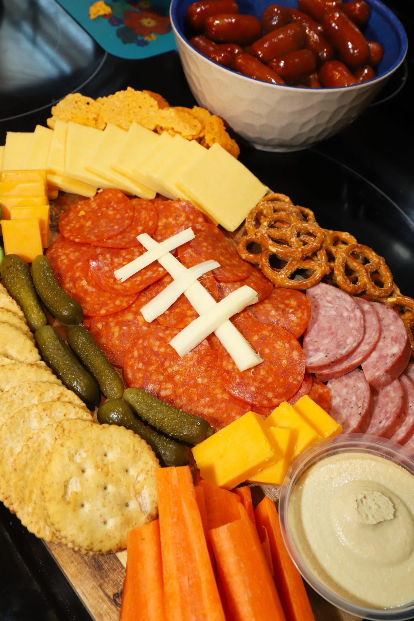 Football Snack Board for the Big Game! - For the Love of Food