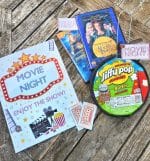 Movie Night Printable Sign and Ticket Gift Tags - For the Love of Food