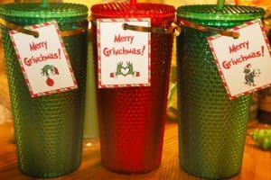 Merry Grinchmas Printable Gift Tags and Sign! - For the Love of Food