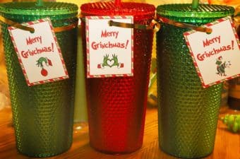 Merry Grinchmas Printable Gift Tags and Sign! - For the Love of Food