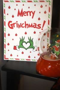 Merry Grinchmas Printable Gift Tags and Sign! - For the Love of Food