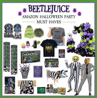Beetlejuice Amazon Halloween Party Gift Guide - For the Love of Food